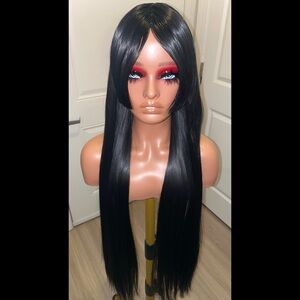 BESTYLEZ216 BESPOKE WIGS BOA Hancock Cosplay Black Extra Long Synthetic Wig 40in